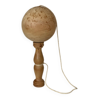 Old wooden bilboquet