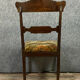 Series of 4 Empire period mahogany chairs around 1810