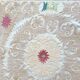 Vintage hand-embroidered tablecloth 128x153 cm