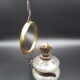 Oil lamp with mirror reflector