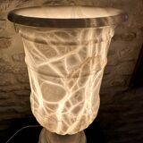 “medicis” lamp in vintage alabaster 70