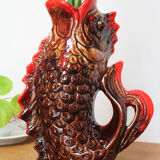 Pitcher vase fish