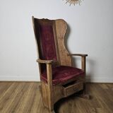 Brutalist Rocking Chair, 19th Century
