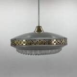 Space age metal pendant by Ludib Bratislava, Czechoslovakia, 1960's