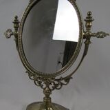 Table psyche, bronze tilting mirror
