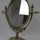 Table psyche, bronze tilting mirror
