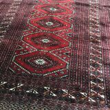 Tapis  pakistanais motif turkmen 97x164 cm
