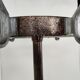 Cast iron coat hanger from the 1950s