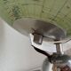 Vintage 1960 terrestrial globe JRO Verlag world map German - 35 cm