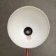 Red German table lamp mid-century 6556 by Christian Dell for Kaiser Idell, 1960s