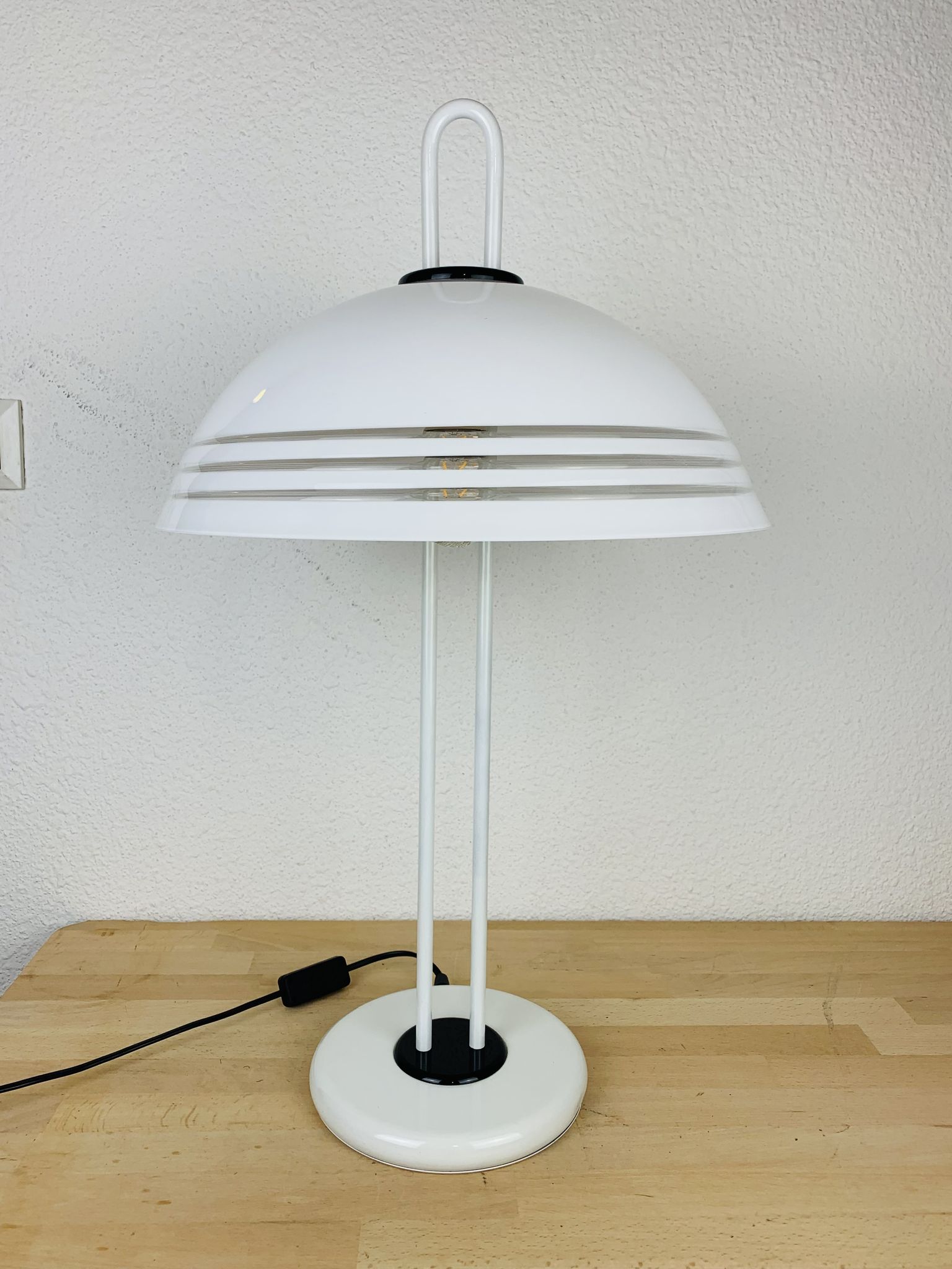 Lampe champignon Wessel Herford années 80 memphis