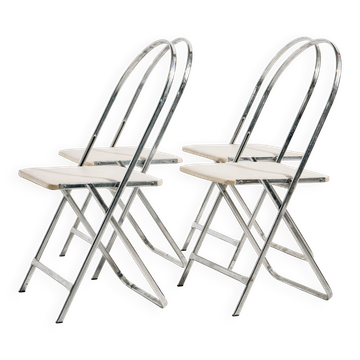 Chaises Aprilina conçue par Gae Aulenti pour Zanotta, lot de 4