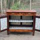 Louis XV buffet in solid wood from the 18th century, 120cm.