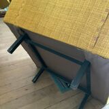 Vintage mustard yellow armchair