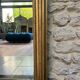 Louis-Philippe gilded fireplace mirror (trumeau style)