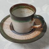 Saucers and coffee cups