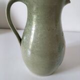 Stoneware pitcher with poppy decoration – Laurence Petit – Atelier de Prusly