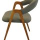 vintage WK Möbel style fauteuil / stoel 'Wildflecken' nieuwe bouclé stof