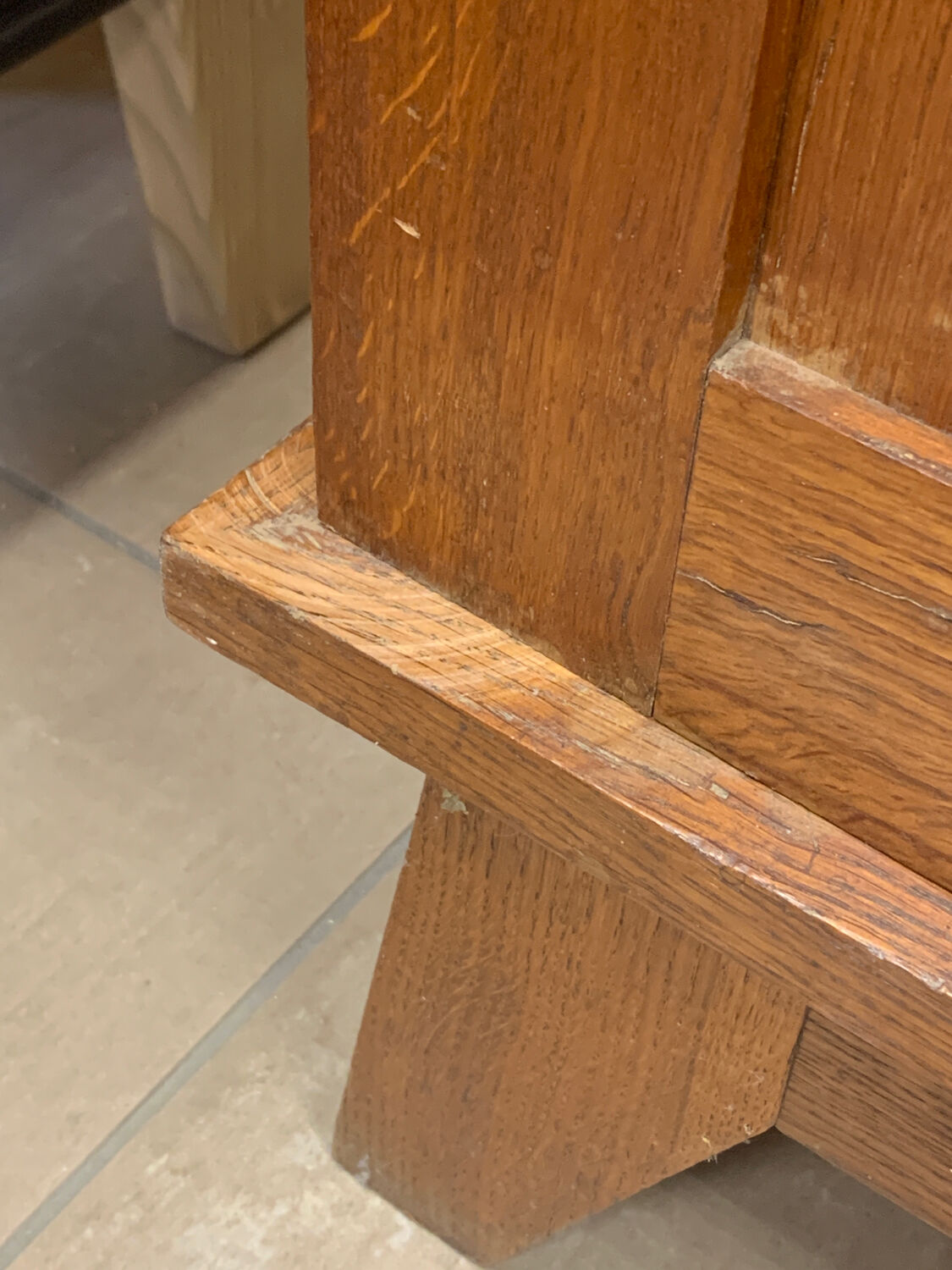 Parisian oak wardrobe