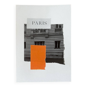 Paris - original collage