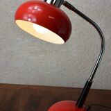 red vintage desk lamp