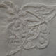 Old embroidered and crocheted tablecloth