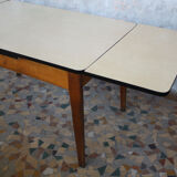 Table vintage formica and wood