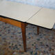 Table extensible vintage formica et bois
