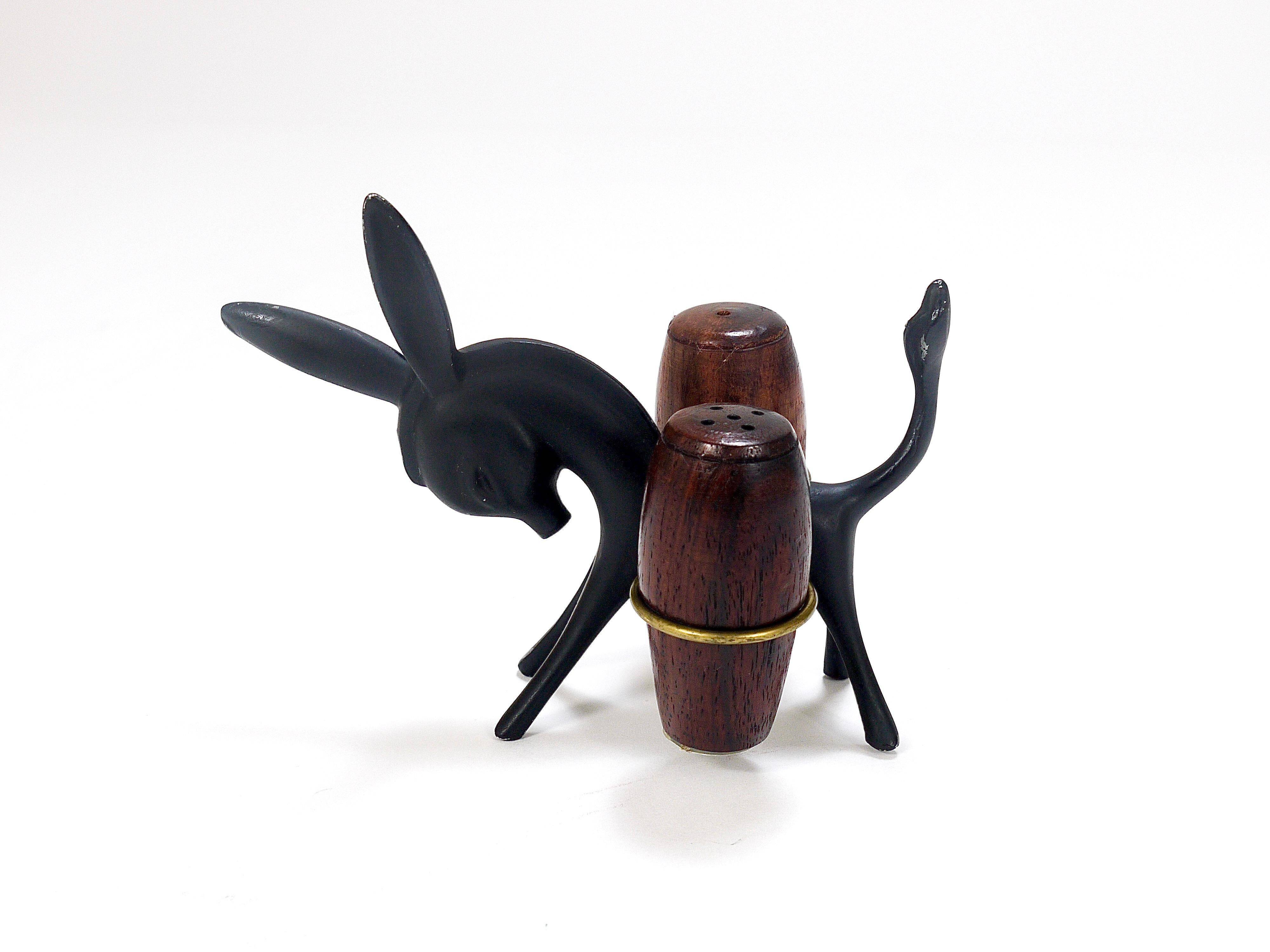Salt and Pepper Shaker Set by Walter Bosse, Herta Baller, Austria, 1950s