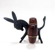 Salt and Pepper Shaker Set by Walter Bosse, Herta Baller, Austria, 1950s