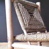 Audoux & Minet Rope Armchair 70s