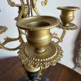 Pair of 5-light candelabra in Empire style