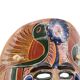 Colorful Mexican terracotta mask, 70s