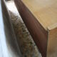 Enfilade vintage chêne clair pieds compas