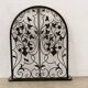 Wrought iron wall gate
