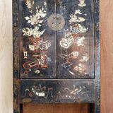 Antique Chinese wedding buffet hand-painted circa 1800