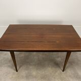 Table scandinave extensible en palissandre 1960
