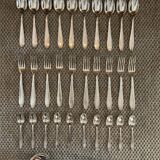 Spoons, forks, small spoons, ladle