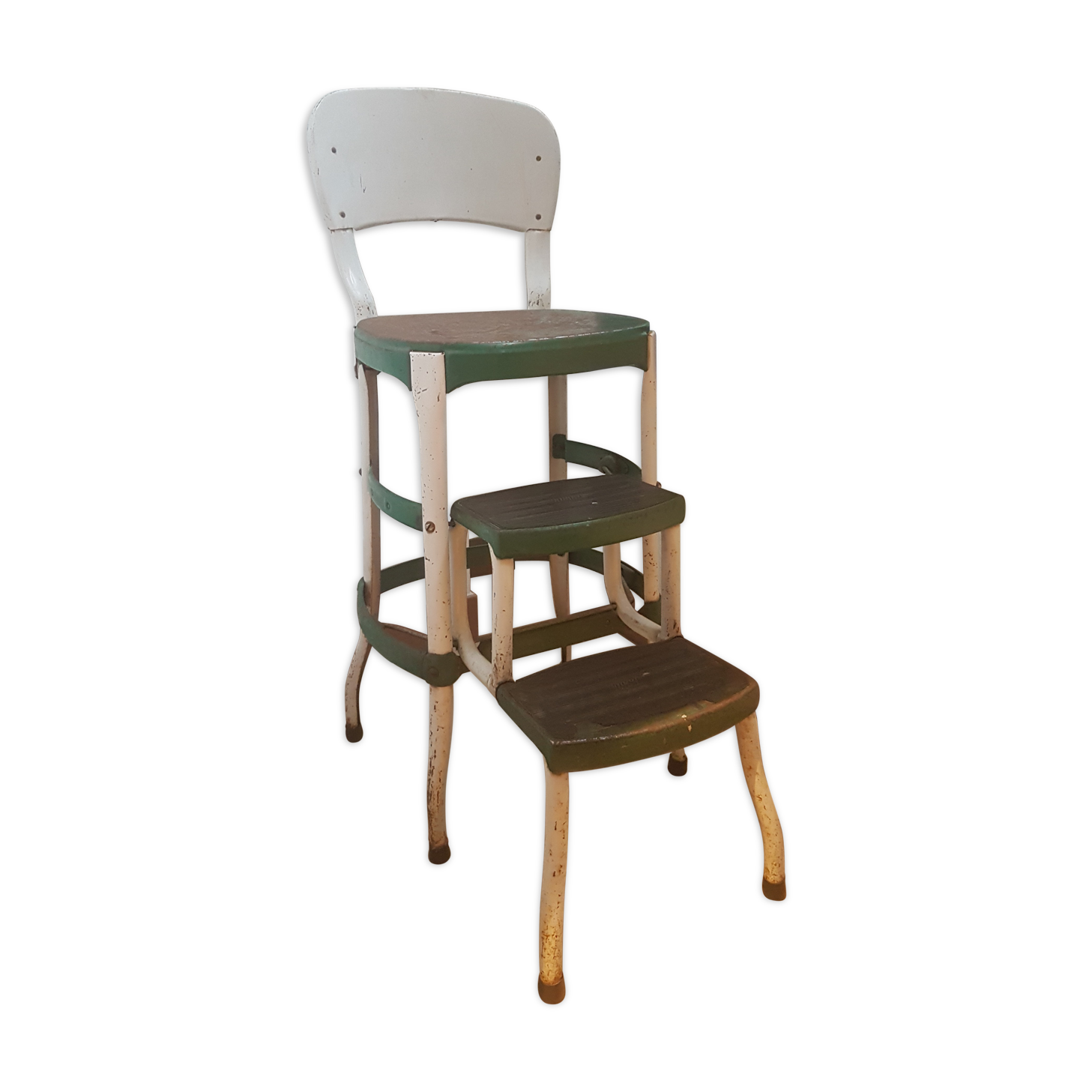 Chaise escabeau Cosco vintage