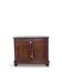Commode Umbertino en acajou et noyer, 19e siècle.