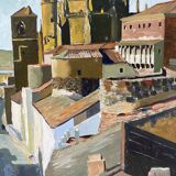 Palace landscape signed