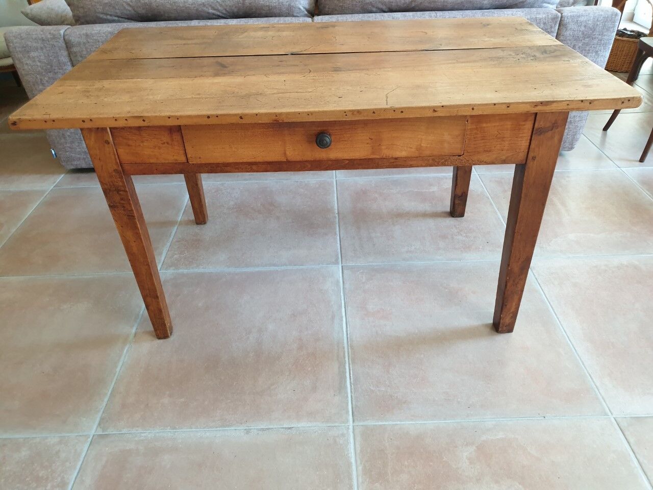 Old farmhouse table