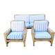 Vintage rattan lounge