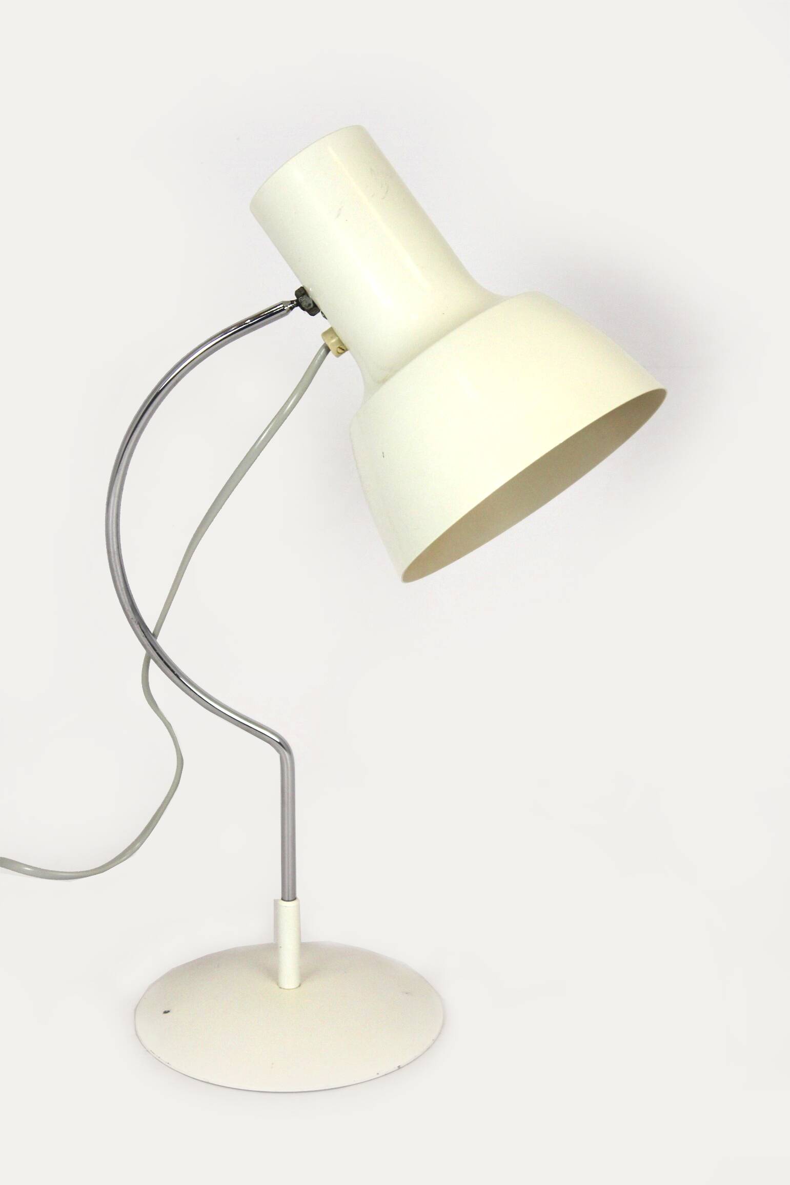 White Table Lamp by Josef Hurka for Napako, 1960s