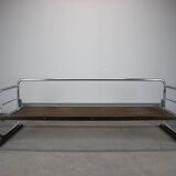 Three-seater tubular canapé Bauhaus by Slezák, Czechoslovakia, 1930s