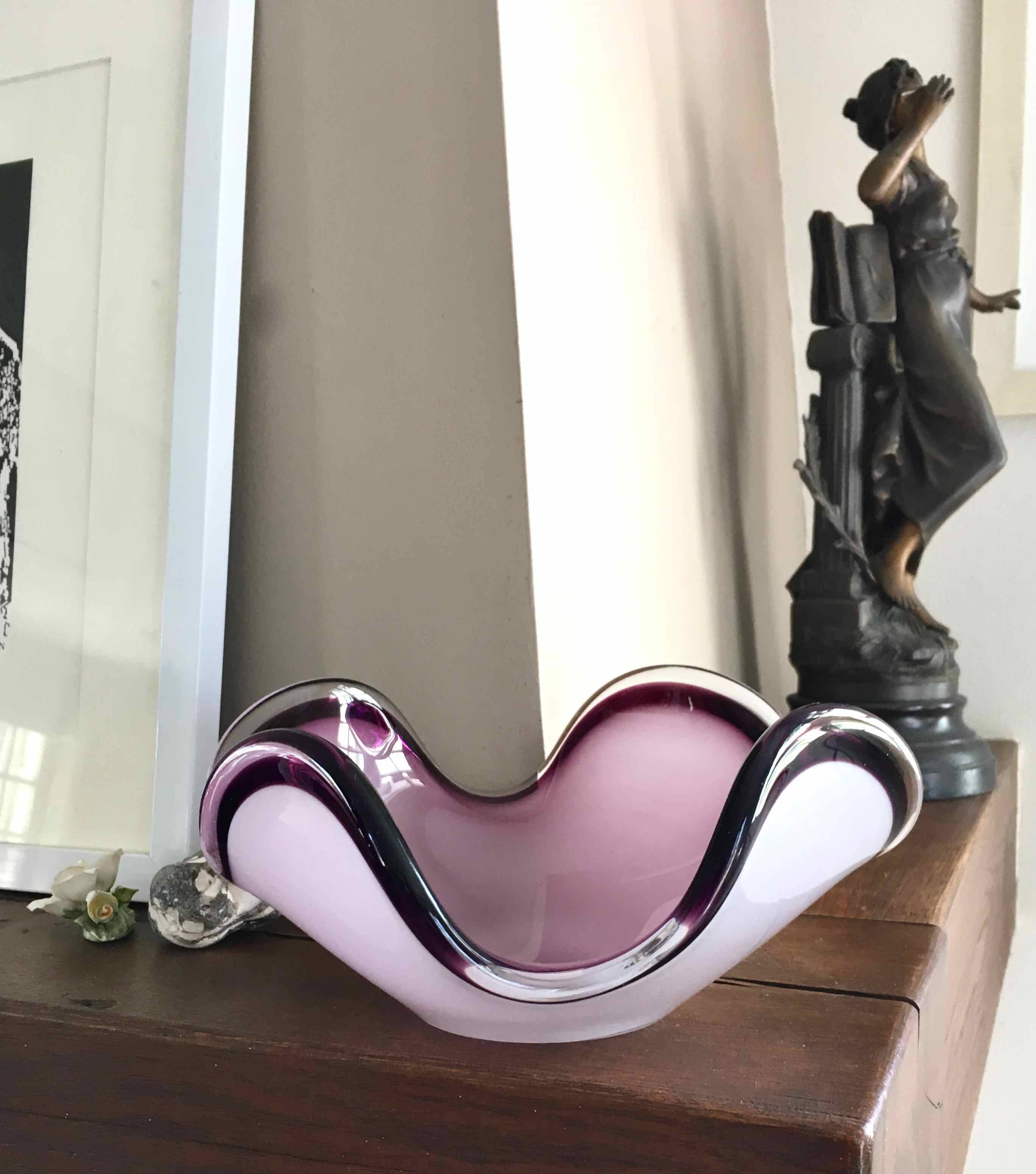 Blown glass cup