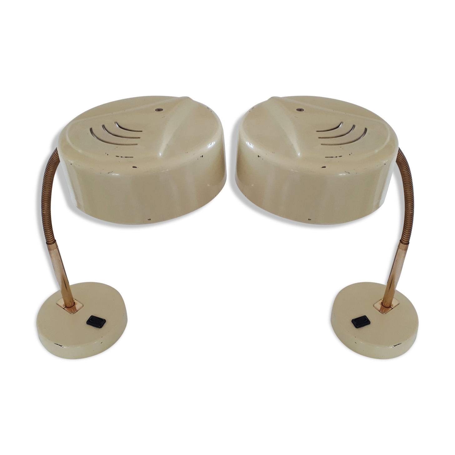 Pair of vintage desk lamp 40 60