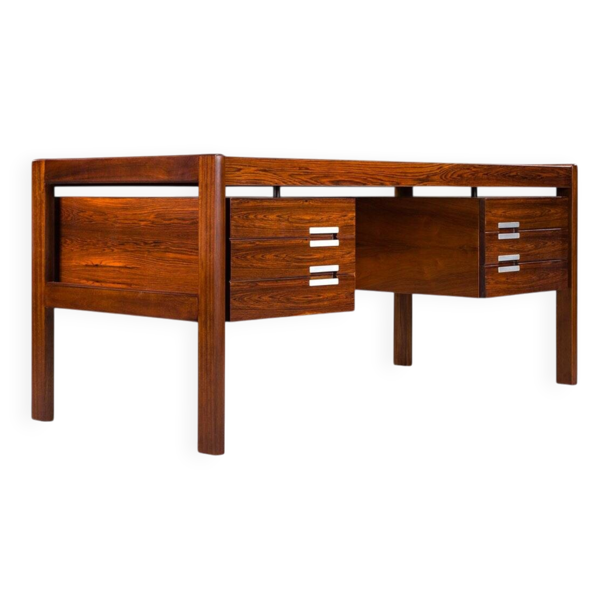 Mid-century modern Danish desk in teak from Dyrlund, 1960s