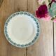 Compotier - footed plate in ironstone model Iberia from Saint Amand