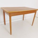 Vintage Danish Teak Extending Dining Table By Niels Moller For ABJ Mobelfabrik Denmark